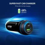 Y-34 45w PD Car Fast Charger 3.0