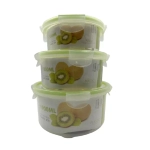 3 Pcs Tupperware Set