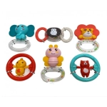 6 Pcs Baby Rattles Set