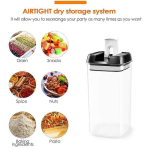 6 Pcs Airtight Food Storage Containers Set