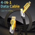 Unikmax 4 In 1 65w Fast Charging Cable