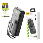 Aspor A316 2000mAh 22w Portable Power Bank