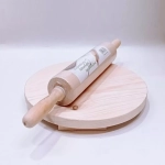 Wooden Rolling Pin & Board - Medium