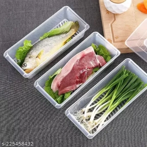 Plastic Fridge Food Storage Container - S