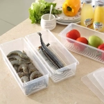 Plastic Fridge Food Storage Container - L