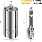 Universal Socket Wrench Set - 7-19mm