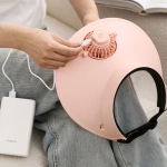 Rechargeable Cooling Face Cap