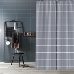 Shower Curtain with Holes