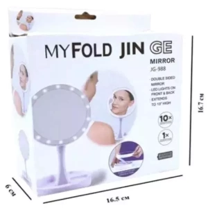 My Fold Jin Lighted Makeup Mirror - JG988