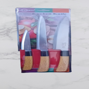 3 Pcs Kitchen Knife Set