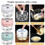 Picadora Electric Garlic Chopper - 250ml