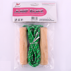 Wooden Handle Skipping Rope