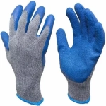 Rubber Palm Coated Hand Gloves