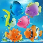 Fish Character Bath Toys