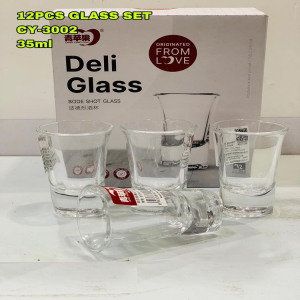 6 Pcs Deli bode Shot Glass Set 35ml - CY-3002