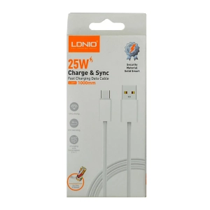 LDNIO - Data Cable 25W Type-C  1M