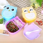 Owl Shaped Lunch Box