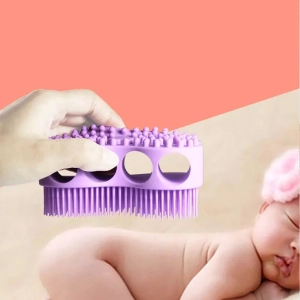 Silicone Baby Shower Brush