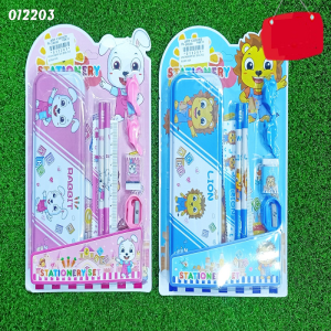 9 In 1 Cartoon Pattern Stationery Set