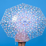 Kids Floral Print Umbrella