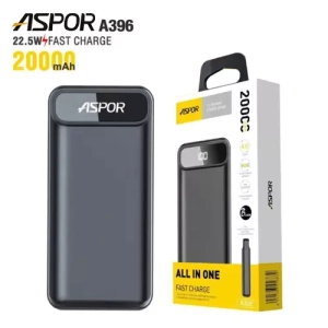 Aspor A396 20000mAh Power Bank