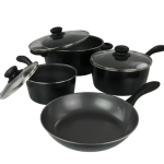 7 Pcs Bateria De Cocina Cookware Set