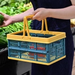 Plastic Foldable Storage Basket