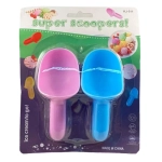 2 Pcs Plastic Ice Cream Scoop