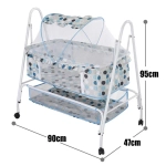 Baby Swinging Crib with Mosquito Net