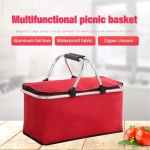 Portable Outdoor Picnic Storage Basket 30L