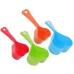 Heart Shape 4 Pcs Measuring Cup