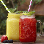 Mason Jar With Straw and Lid - 500ml