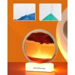 3D Quicksand Table Led Lamp