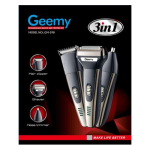 Geemy GM-598 3 in 1 Rechargeable Hair Clipper