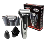 Geemy GM-598 3 in 1 Rechargeable Hair Clipper