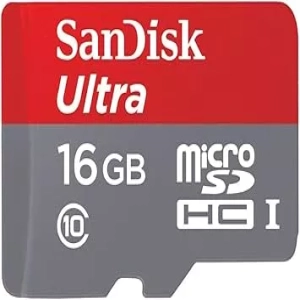 Sandisk Ultra 16GB Class 10 UHS-I MicroSD Card