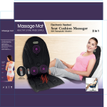 2 In 1 Seat Back Cushion Massager