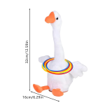 Dancing Goose Toy With Ring Toss Game