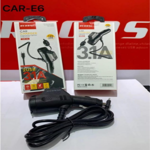 RECRSI 2 Dual Usb Car Charger - E6