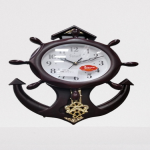 Siddharth Brown Anchor Wall Clock - 007