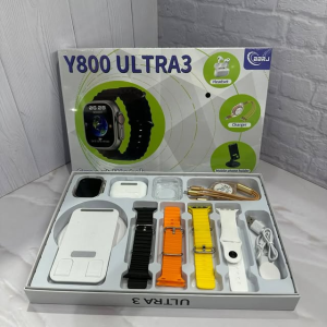 Y800 Ultra 3 Smartwatch - 4 In 1