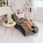 Inflatable Bed Sofa With Armrest