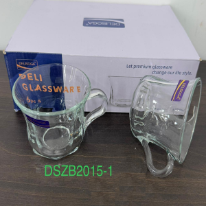 6 Pcs Delisoga O Design Glass Mug - DSZB2015-1