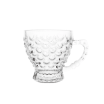 6 Pcs Deli Fish Scale Design Glass Mug - CF029