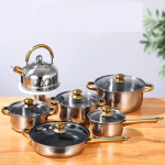 12 Pcs Cookware Set - Blue