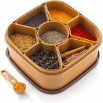 Square Plastic Masala Spice Box