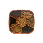 Square Plastic Masala Spice Box