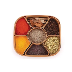 Square Plastic Masala Spice Box