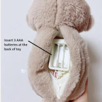 Plush Breathing Teddy Bear