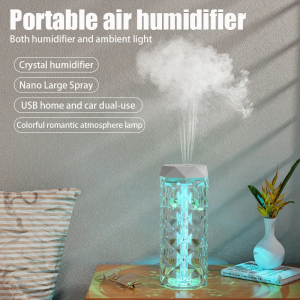 Crystal Rose Lamp Humidifier - LF-103